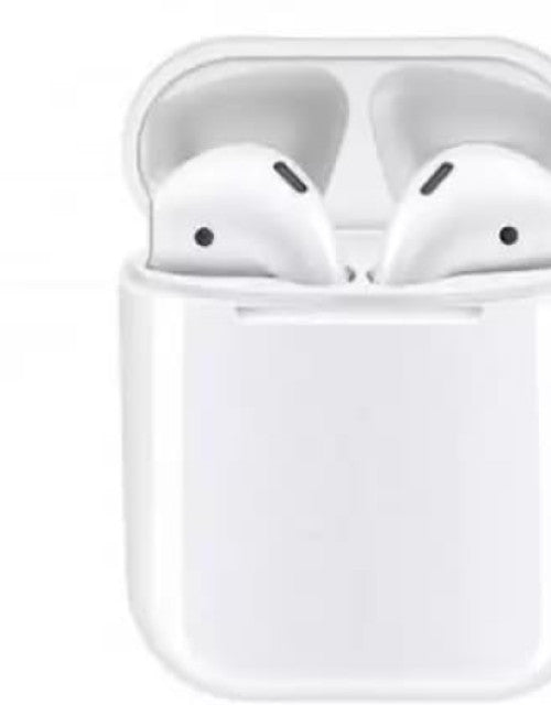 i12 Tws Earpods Bluetooth Headset (White, True Wireless)