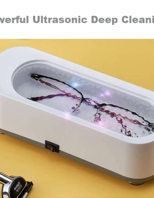 Ultrasonic Cleaner High Frequency Household Mini Portable Ultrasonic Vibration Cleaning Machine